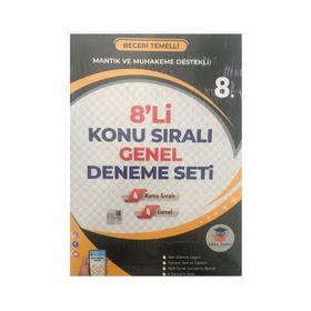 8. Sınıf Lgs Beceri Temelli 8'li Deneme-Zeka Küpü Yayınları