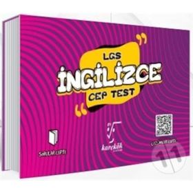 8.Sınıf LGS Cep Test İngilizce Karekök Yayınları