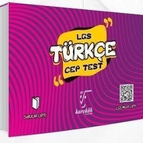 8.Sınıf LGS Cep Türkçe Test Karekök Yayınları