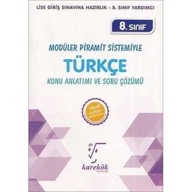 8.Sınıf LGS Cep Türkçe Test Karekök Yayınları