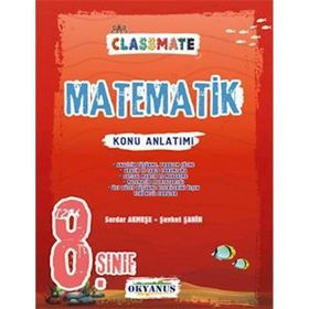 8. Sınıf Lgs Classmate Matematik Konu Anlatımlı-Okyanus Yayınları