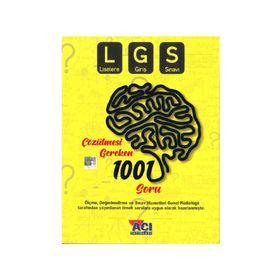 8. Sınıf LGS Çözülmesi Gereken 1001 Soru Açı Yayınları