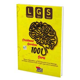 8. Sınıf LGS Çözülmesi Gereken 1001 Soru Açı Yayınları