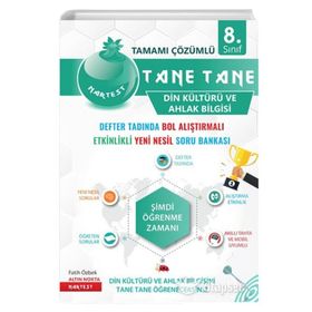 8. Sınıf Lgs Defter Tadında Din Kültürü Soru Bankası-Nartest Yayınları