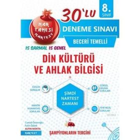 8. Sınıf Lgs Defter Tadında Din Kültürü Soru Bankası-Nartest Yayınları