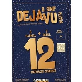 8. Sınıf LGS Dejavu Math 12 Matematik Denemesi Antrenör Yayınları