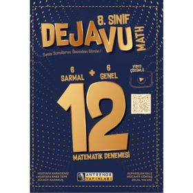 8. Sınıf LGS Dejavu Math 12 Matematik Denemesi Antrenör Yayınları