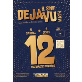 8. Sınıf LGS Dejavu Math 12 Matematik Denemesi Antrenör Yayınları