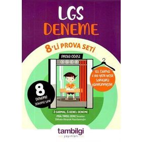8. Sınıf LGS Deneme Sekizli Prova Seti Tambilgi Yayınları