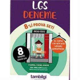 8. Sınıf LGS Deneme Sekizli Prova Seti Tambilgi Yayınları