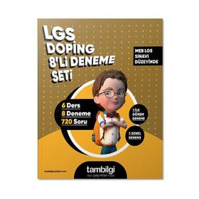 8. Sınıf LGS Deneme Sekizli Prova Seti Tambilgi Yayınları