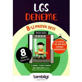 8. Sınıf LGS Deneme Sekizli Prova Seti Tambilgi Yayınları
