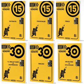 8.Sınıf LGS Deneme Sınavları Seti Hız Yayınları+Genel Deneme