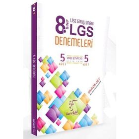 8. Sınıf LGS Denemeleri Karekök Yayınları