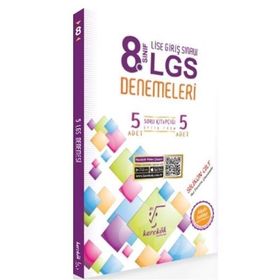 8. Sınıf LGS Denemeleri Karekök Yayınları