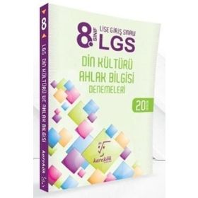 8. Sınıf LGS Din Kültürü Ahlak Bilgisi 20 Deneme Karekök Yayınları