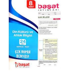 8. Sınıf LGS Din Kültürü ve Ahlak Bilgisi 1. Dönem Müfredatı Soru Bankası-Sistematik Yayınları