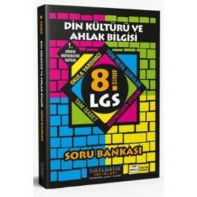 8. Sınıf LGS Din Kültürü ve Ahlak Bilgisi 1. Dönem Müfredatı Soru Bankası-Sistematik Yayınları