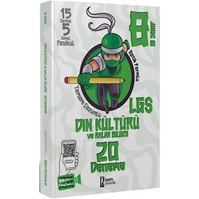 8. Sınıf LGS Din Kültürü ve Ahlak Bilgisi 20 Deneme Video Çözümlü - İsem Yayınları