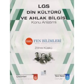 8. Sınıf LGS Din Kültürü Ve Ahlak Bilgisi 24 Adımda Özel Konu Anlatımlı Soru Bankası Sınav Yayınları