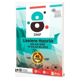 8. Sınıf LGS Din Kültürü ve Ahlak Bilgisi Beceri Temelli 40 Sarmal Deneme Branş Akademi Yayınları