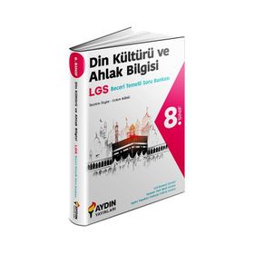 8. Sınıf LGS Din Kültürü ve Ahlak Bilgisi Beceri Temelli 40 Sarmal Deneme Branş Akademi Yayınları
