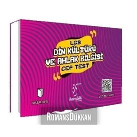 8. Sınıf LGS Din Kültürü ve Ahlak Bilgisi Cep Test Karekök Yayınları