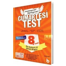 8. Sınıf LGS Din Kültürü ve Ahlak Bilgisi Cumartesi Test Basamak Yayınları
