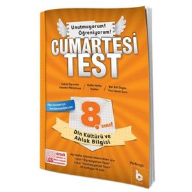 8. Sınıf LGS Din Kültürü ve Ahlak Bilgisi Cumartesi Test Basamak Yayınları