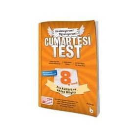 8. Sınıf LGS Din Kültürü ve Ahlak Bilgisi Cumartesi Test Basamak Yayınları