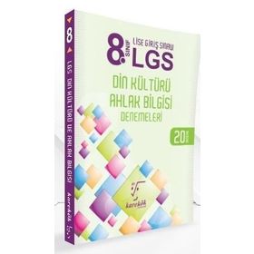8. Sınıf LGS Din Kültürü ve Ahlak Bilgisi Denemeleri Karekök Yayınları