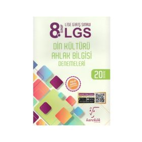 8. Sınıf LGS Din Kültürü ve Ahlak Bilgisi Denemeleri Karekök Yayınları