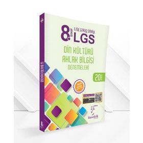8. Sınıf LGS Din Kültürü ve Ahlak Bilgisi Denemeleri Karekök Yayınları