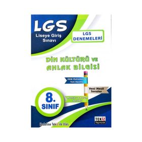 8. Sınıf LGS Din Kültürü ve Ahlak Bilgisi Denemeleri Tekiz Yayıncılık