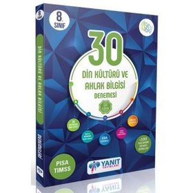 8. Sınıf LGS Din Kültürü ve Ahlak Bilgisi Denemesi Video Çözümlü 30 Branş