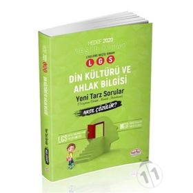8.Sınıf LGS Din Kültürü ve Ahlak Bilgisi Mantık ve Muhakeme Soruları Nasıl Çözülür Yeşil Kitap - Editör Yayınları
