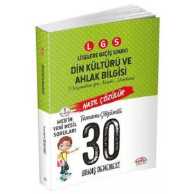 8.Sınıf LGS Din Kültürü ve Ahlak Bilgisi Mantık ve Muhakeme Soruları Nasıl Çözülür Yeşil Kitap - Editör Yayınları