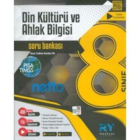 8. Sınıf LGS Din Kültürü ve Ahlak Bilgisi NETTO Tamamı Video Çözümlü Soru Bankası-Referans Yayınları
