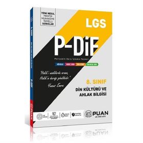 8. Sınıf LGS Din Kültürü ve Ahlak Bilgisi PDİF Konu Anlatım Föyleri Puan Yayınları