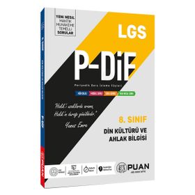 8. Sınıf LGS Din Kültürü ve Ahlak Bilgisi PDİF Konu Anlatım Föyleri Puan Yayınları