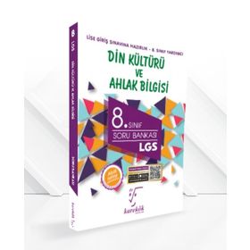 8. Sınıf LGS Din Kültürü ve Ahlak Bilgisi Soru Bankası Karekök Yayınları