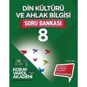 8. Sınıf LGS Din Kültürü ve Ahlak Bilgisi Soru Bankası-Koray Varol Yayınları