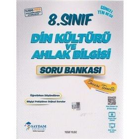 8. Sınıf LGS Din Kültürü ve Ahlak Bilgisi Soru Bankası - Saydam Yayınları