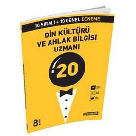 8. Sınıf LGS Din Kültürü Ve Ahlak Bilgisi Uzmanı 20 Deneme-Hız Yayınları