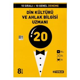 8. Sınıf LGS Din Kültürü Ve Ahlak Bilgisi Uzmanı 20 Deneme-Hız Yayınları