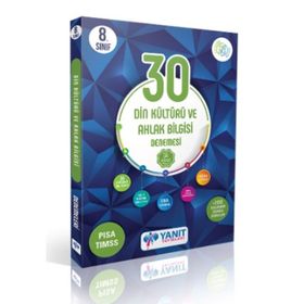 8. Sınıf LGS Din Kültürü ve Ahlak Bilgisi Video Çözümlü 30 Branş Denemesi-Yanıt Yayınları