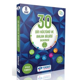 8. Sınıf LGS Din Kültürü ve Ahlak Bilgisi Video Çözümlü 30 Branş Denemesi-Yanıt Yayınları