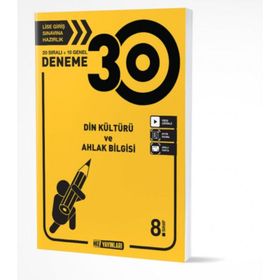 8. Sınıf LGS Din Kültürü ve Ahlak Bilgisi Video Çözümlü 30 Branş Denemesi-Yanıt Yayınları