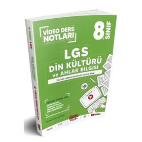 8. Sınıf Lgs Din Kültürü ve Ahlak Bilgisi Video Ders Notları-Benim Hocam Yayınları