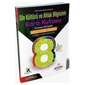 8. Sınıf LGS Din Kültürü ve Ahlak Bilgisinin Kara Kutusu Tamamı Çözümlü Soru Bankası İnformal Yayınları